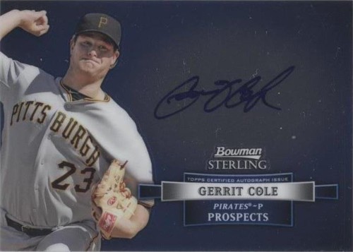2012 Bowman Sterling - Gerrit Cole #BSAP-GCO