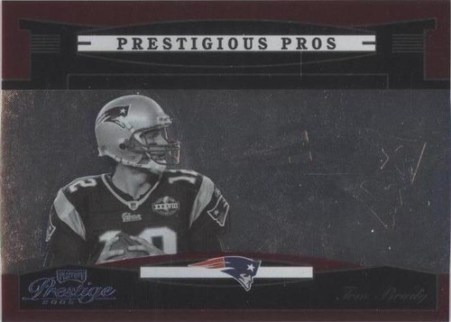 2005 Playoff Prestige Tom Brady #PP-47