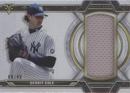 2021 Topps Triple Threads - Gerrit Cole #SJR-GCL