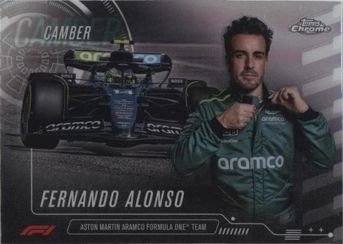 2024 Topps Chrome Formula 1 - Fernando Alonso #CAM-5