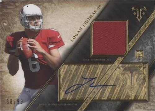 2014 Topps Triple Threads Logan Thomas #TTRAR-58