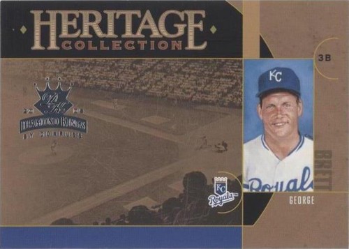 2005 Donruss Diamond Kings - George Brett #HC 13