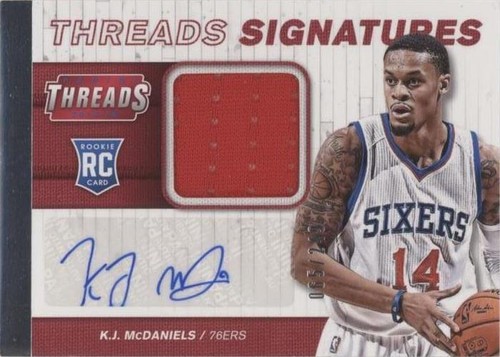 2014-15 Panini Threads - K.J. McDaniels #33