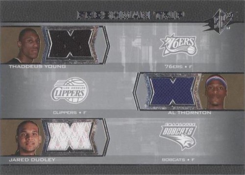 2007-08 SPx - Al Thornton/Jared Dudley/Thaddeus Young #F3-TYD