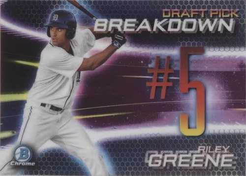 2019 Bowman Draft - Riley Greene #BSB-RG