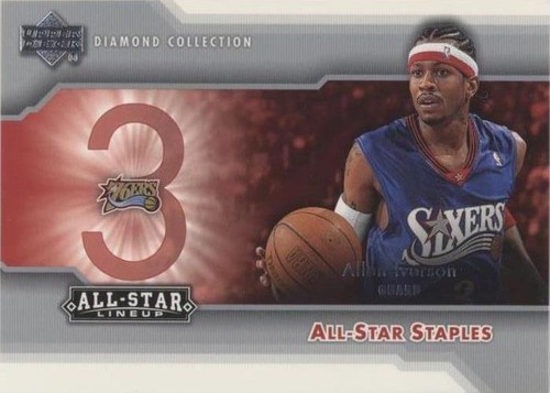 2004-05 Upper Deck All-Star Lineup - Allen Iverson #ST-AI