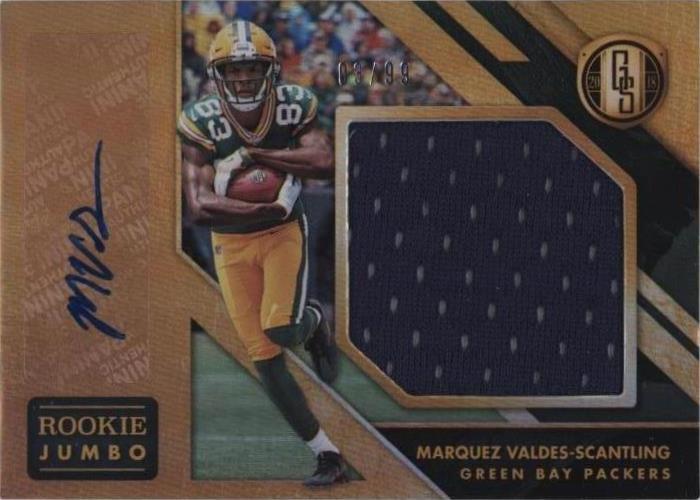 2018 Panini Gold Standard Marquez Valdes-Scantling #340
