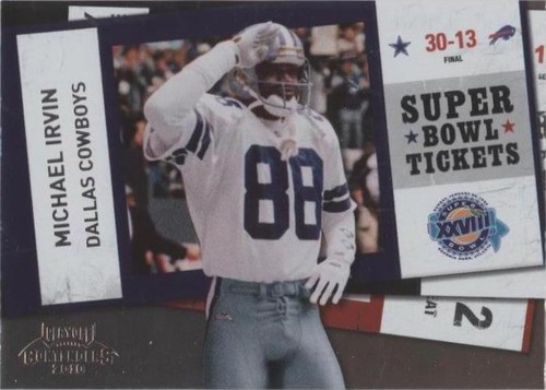 2010 Playoff Contenders Michael Irvin #51