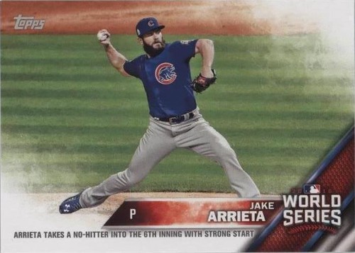 2016 Topps World Series Champions - Jake Arrieta #WS-4