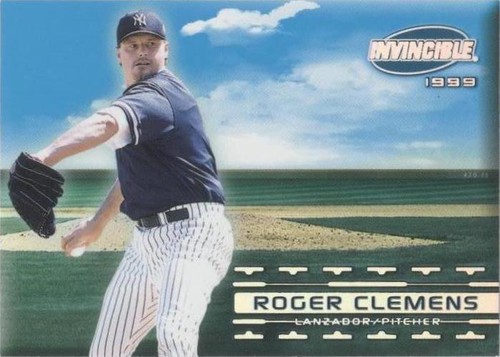 1999 Pacific Invincible - Roger Clemens #11