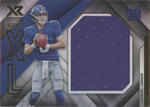 2019 Panini XR Daniel Jones #RXM-2