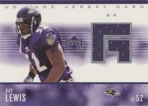 2003 Upper Deck Ray Lewis #GJ-RL