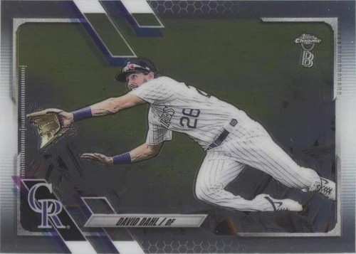 2021 Topps Chrome Ben Baller Edition - David Dahl #179