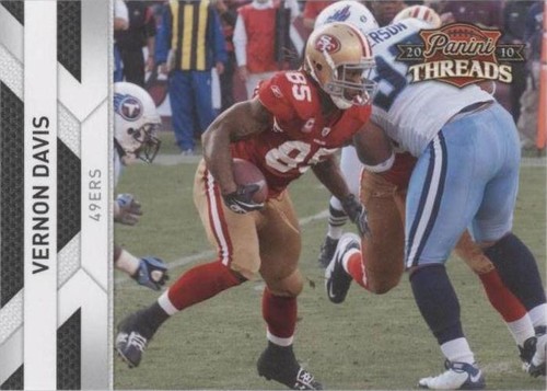 2010 Panini Threads Vernon Davis #128
