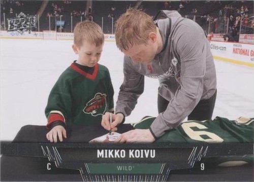 2013-14 Upper Deck - Mikko Koivu #129