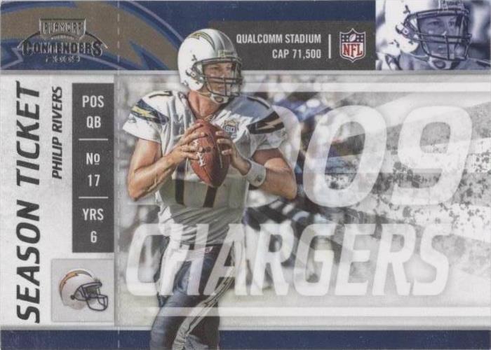 2009 Playoff Contenders Philip Rivers #81