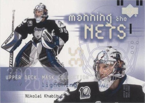 2001-02 Upper Deck Mask Collection - Nikolai Khabibulin #127