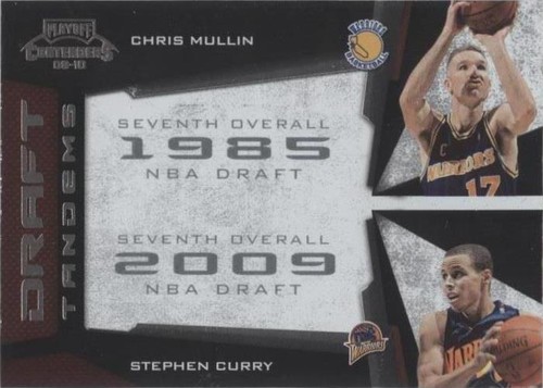 2009-10 Playoff Contenders - Chris Mullin/Stephen Curry #19