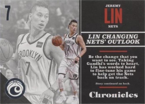 2017-18 Panini Chronicles - Jeremy Lin #84