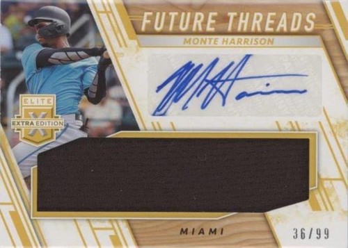 2019 Panini Elite Extra Edition - Monte Harrison #FTS-MH
