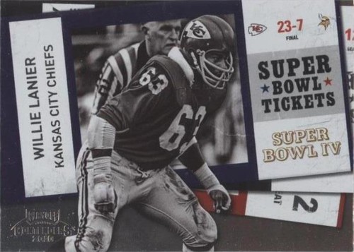 2010 Playoff Contenders Willie Lanier #10