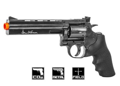 ASG Dan Wesson 715 6" Revolver Co2 Airsoft Pistol (Gray) 213