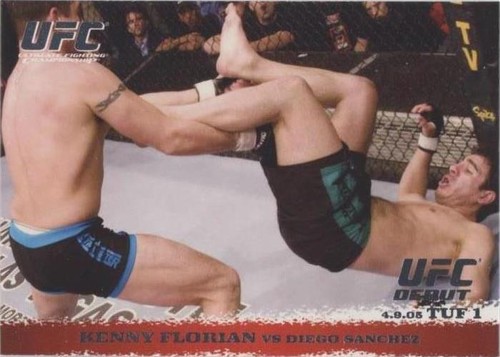 2009 Topps UFC Round 1 - Diego Sanchez Kenny Florian #26