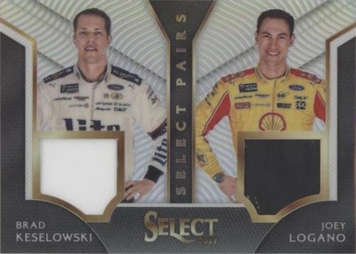 2017 Panini Select - Brad Keselowski Joey Logano #BK-JL