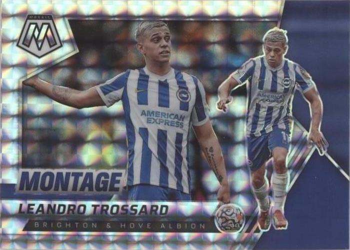 2021-22 Panini Mosaic Premier League Leandro Trossard #12 for sale