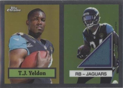 2015 Topps Chrome T. J. Yeldon #T60R-TY