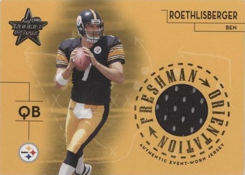 2004 Leaf Rookies & Stars Ben Roethlisberger #FO-10