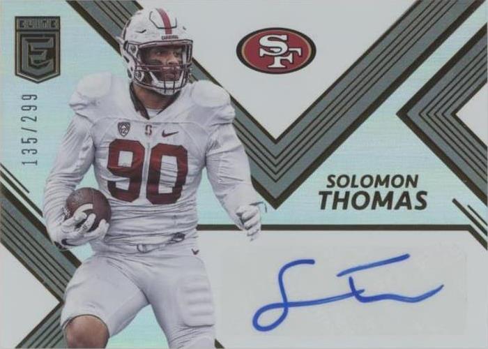 2017 Donruss Elite Solomon Thomas #RA17