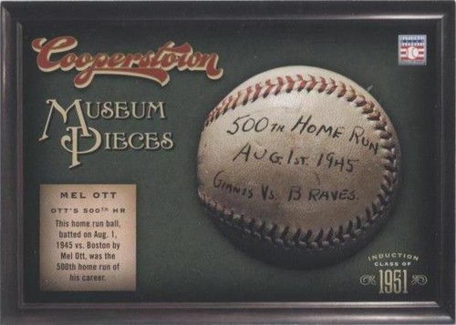 2012 Panini Cooperstown - Mel Ott #16