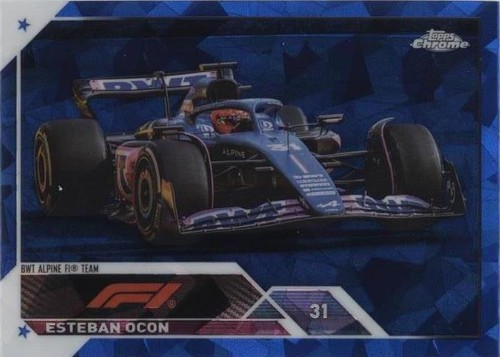 2023 Topps Chrome Sapphire Edition Formula 1 - Esteban Ocon #109