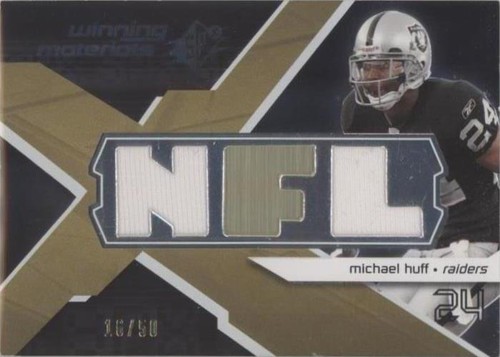 2008 SPx Michael Huff #WM-WH