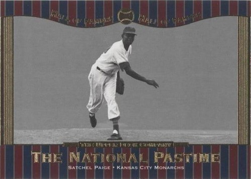 2001 Upper Deck Hall of Famers - Satchel Paige #74