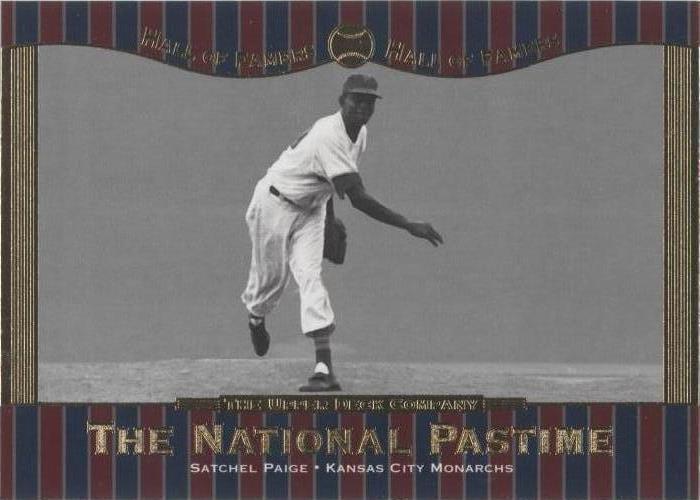 2001 Upper Deck Salón de la Fama - Cartera Paige #74