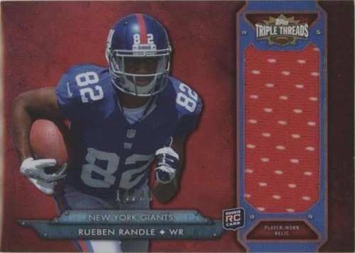 2012 Topps Triple Threads Rueben Randle #TTRJR-60