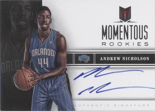 2012-13 Panini Momentum - Andrew Nicholson #28