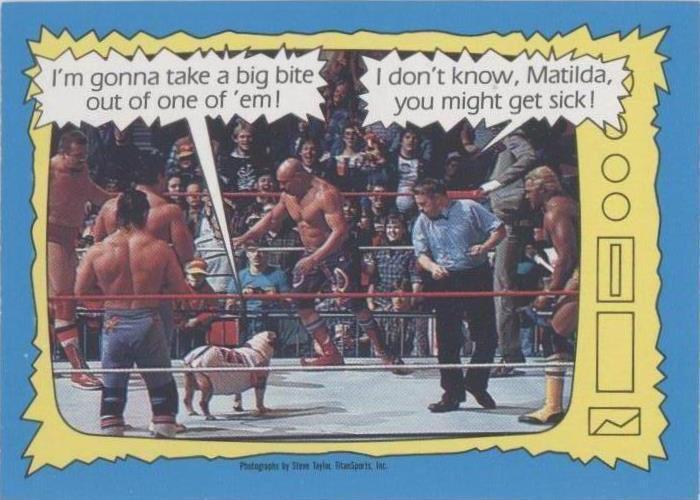 1987 O-Pee-Chee WWF - Davey Boy Smith #74