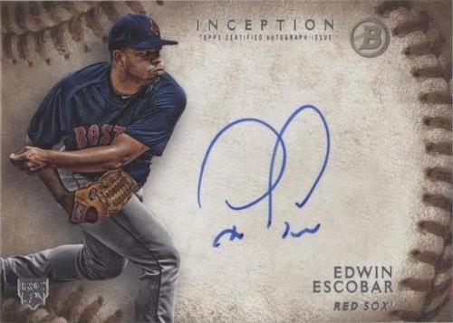 2015 Bowman Inception - Edwin Escobar #RA-EE