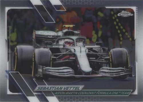 2021 Topps Chrome Formula 1 - Sebastian Vettel #102