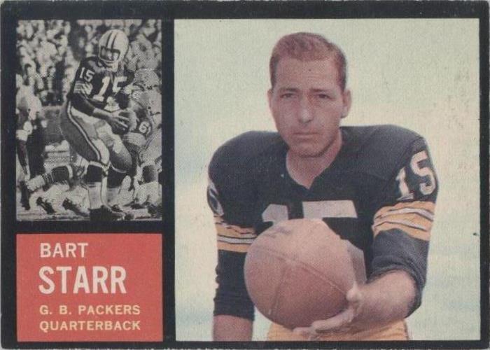 Topps Bart Starr #63 1962