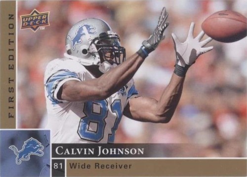 2009 Upper Deck First Edition Calvin Johnson #50