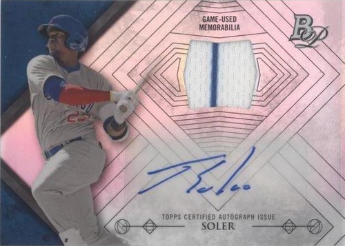 2014 Bowman Platinum - Jorge Soler #AR-JS