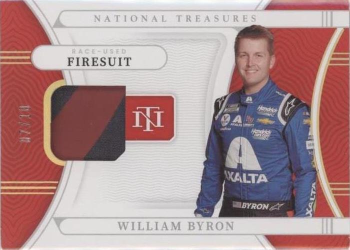 2022 Panini National Treasures - William Byron #RUF-WB