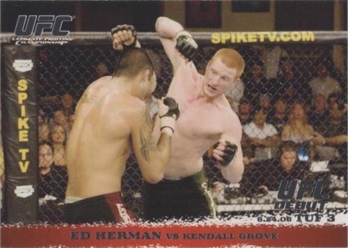 2009 Topps UFC Round 1 - Ed Herman Kendall Grove #44