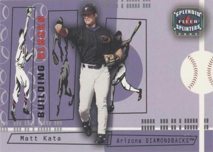 2003 Fleer Splendid Splinters - Matt Kata #124
