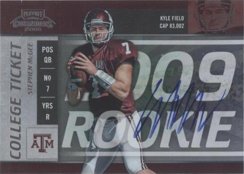 2009 Playoff Contenders Stephen McGee #10