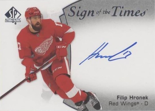 2021-22 SP Authentic - Filip Hronek #SOTT-FH